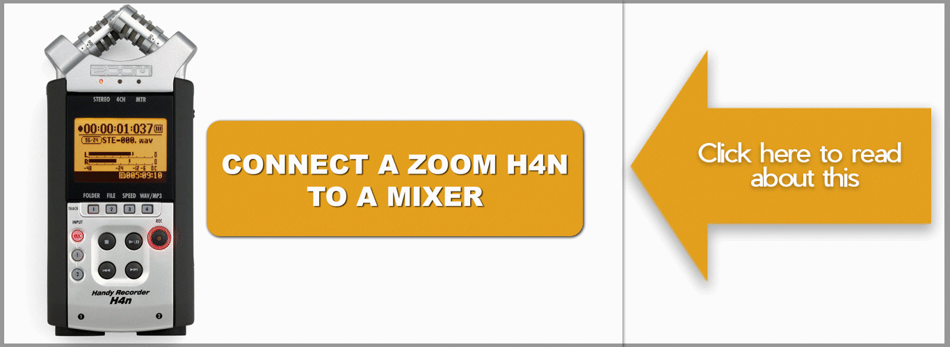 Connect-zoom-h4n-to-mixer-link
